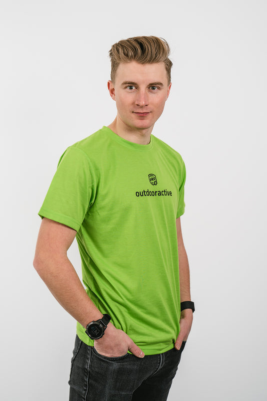 Outdooractive Pro+ T-shirt green -men