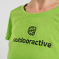 Outdooractive Pro+ T-shirt green - women